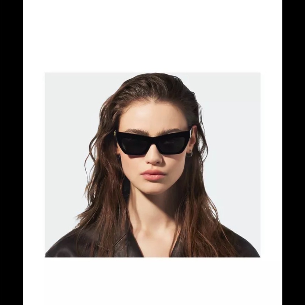 Burberry Black Cat-Eye Sunglasses
